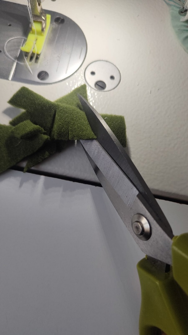 Фотография покупателя товара Ножницы закройные, скошенное лезвие, 8", 21 см, цвет МИКС - Фото 1