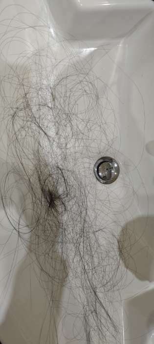 Фотография покупателя товара Локон накладной, прямой волос, на заколке, 50 см, 5 гр, цвет чёрный - Фото 5