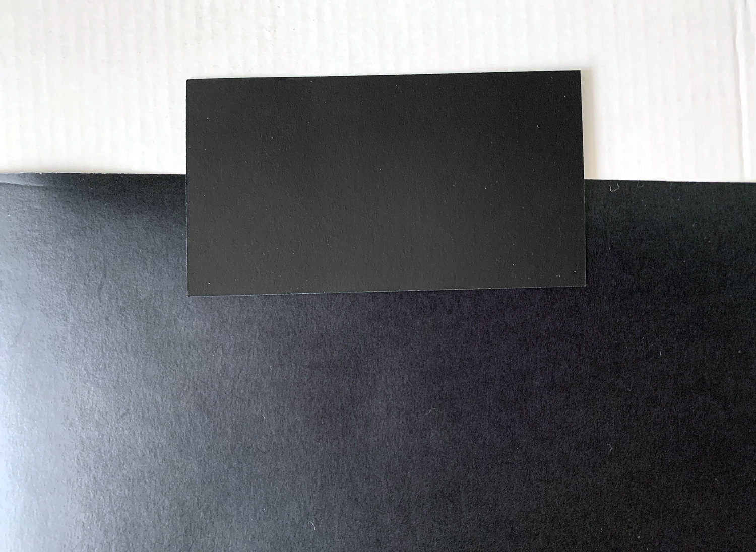 Фотография покупателя товара Бумага тишью водоотталкивающая с ламинацией, цвет черный, 58 см х 5 м 75 микрон