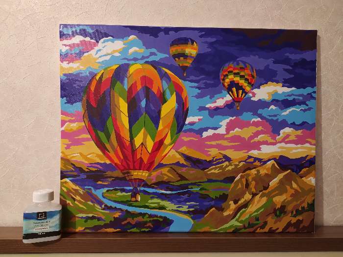 Фотография покупателя товара Картина по номерам «Полёт» 40х50 см - Фото 10