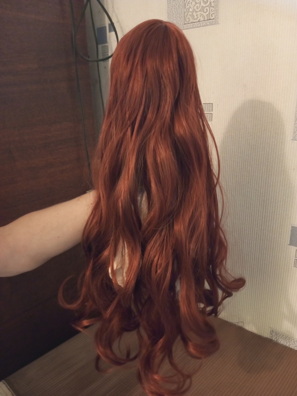 Фотография покупателя товара Волосы - тресс для кукол «Кудри» длина волос: 40 см, ширина:50 см, №13 - Фото 3