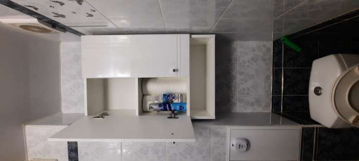 Фотография покупателя товара Шкаф навесной для ванной комнаты "ПШ 50" с нишей, 78 х 50 х 23 см - Фото 2