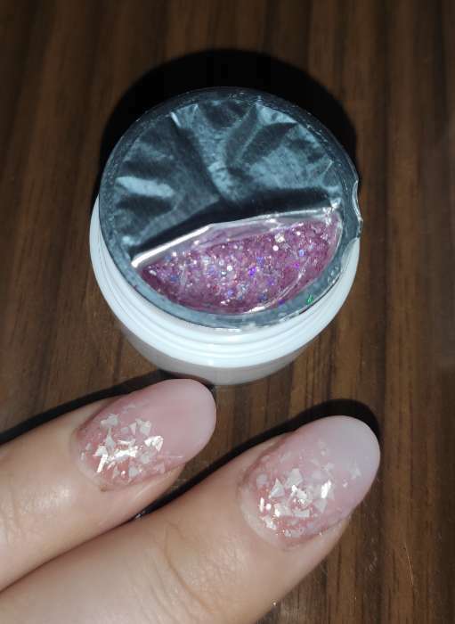 Фотография покупателя товара Гель-лак для ногтей, сияющий, 3-х фазный, 5 мл, LED/UV, цвет розовое золото - Фото 11