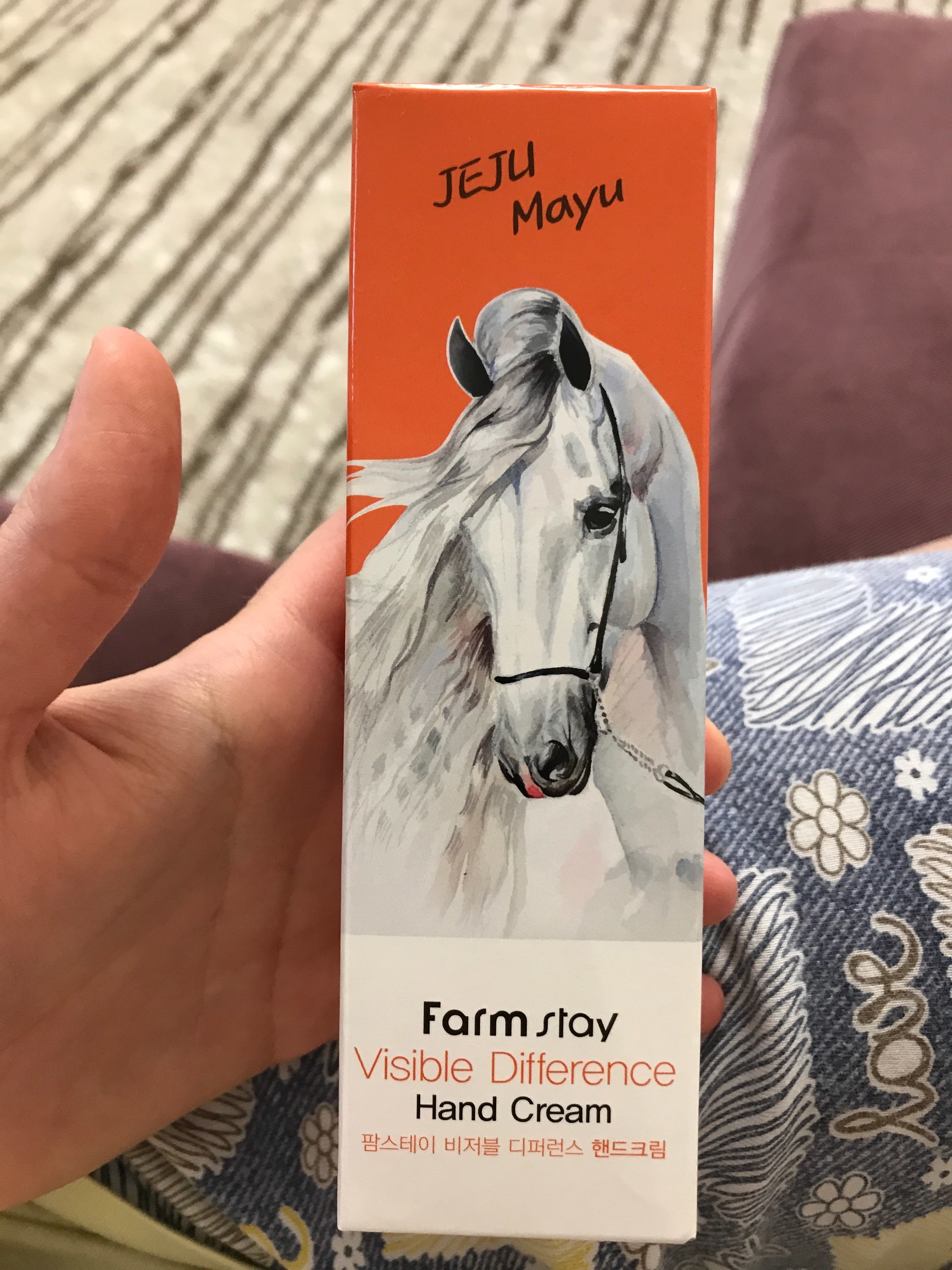 Фотография покупателя товара Крем для рук FarmStay, с лошадиным маслом, 100 мл - Фото 2