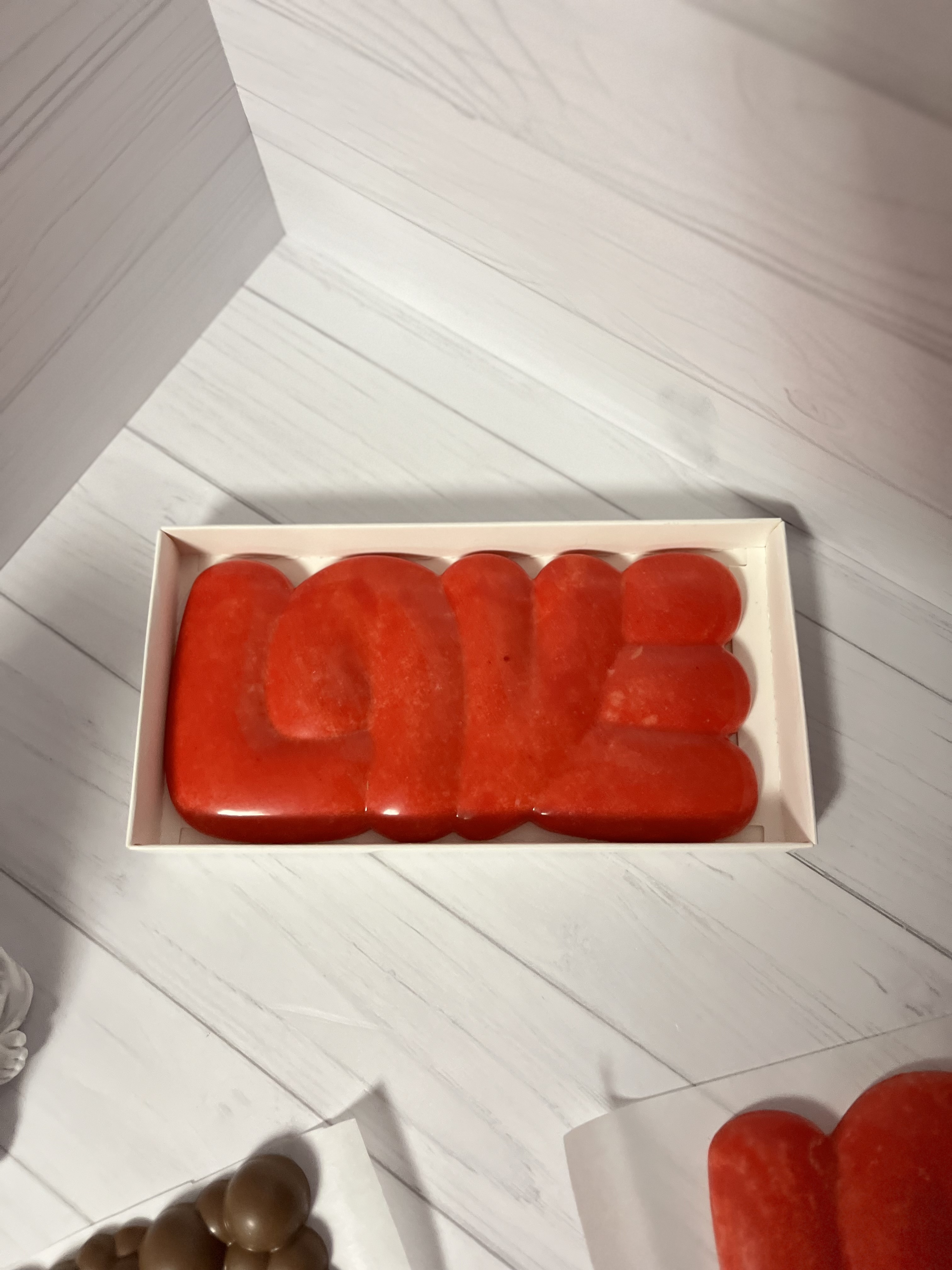 Фотография покупателя товара Форма для шоколада KONFINETTA LOVE, пластик, 27.5×17.5×2.5 см, 3 ячейки 15×8 см, прозрачная - Фото 4