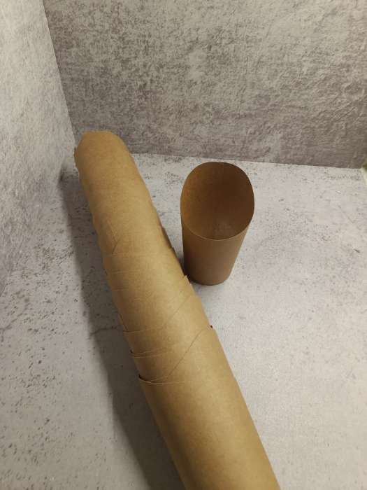 Фотография покупателя товара Упаковка для картофеля фри, крафт, 11 х 8 х 6 см - Фото 1