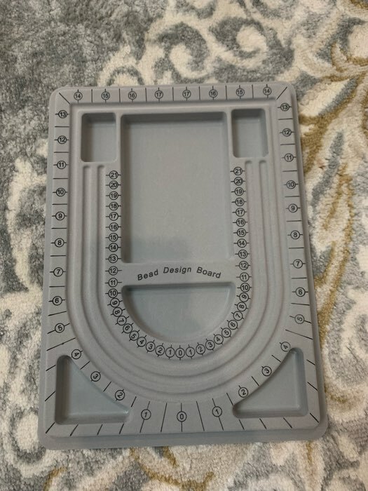 Фотография покупателя товара Подставка универсальная для украшений «QF. Трафарет», 24×32.5×1.5 см, серая - Фото 8