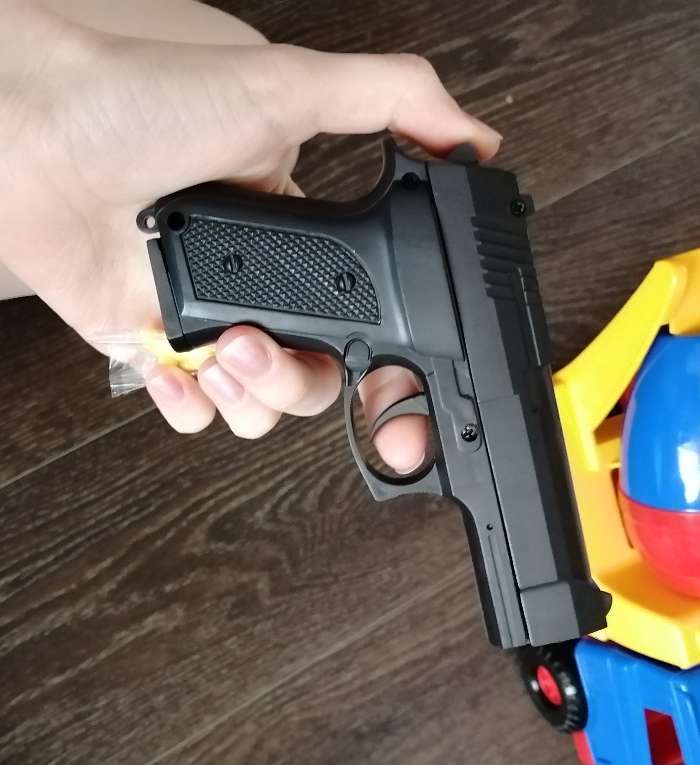 Фотография покупателя товара Пистолет пневматический детский «Штурм»