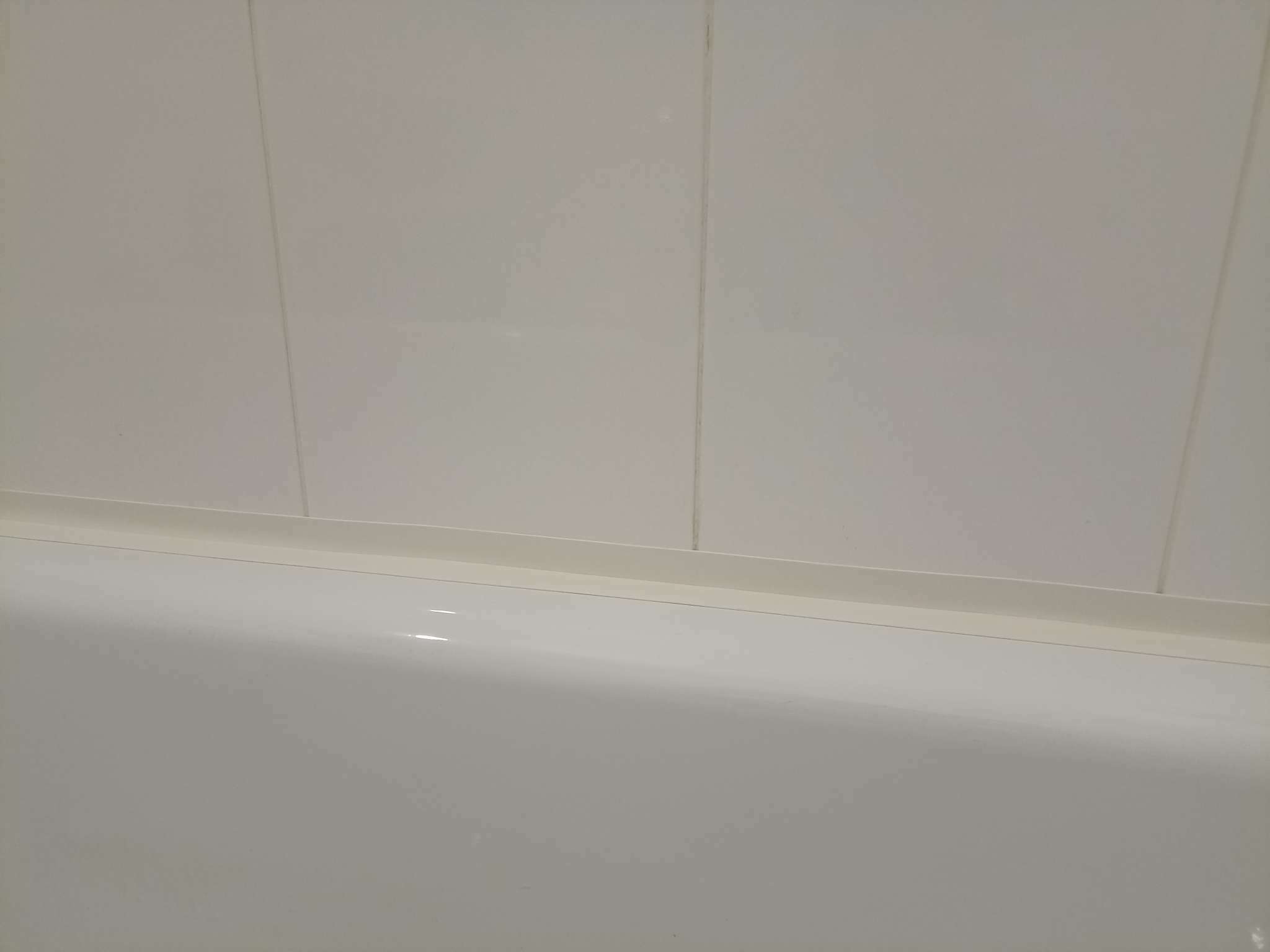 Фотография покупателя товара Бордюрная лента "Мой выбор" для ванны и раковины, белая, 38 мм х 3,2 м - Фото 1