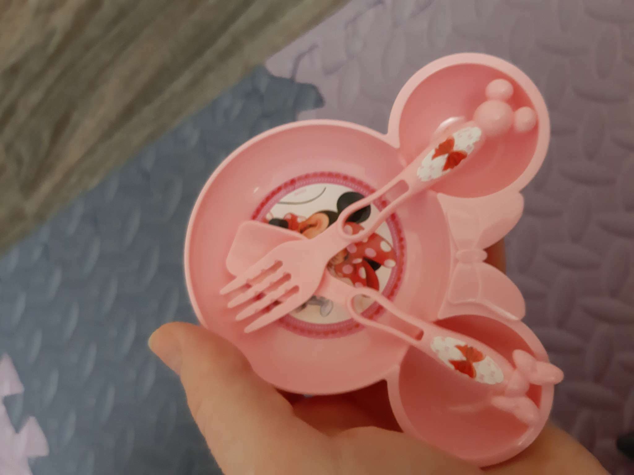 Фотография покупателя товара Игровой набор «Любимая посуда», Минни Маус - Фото 1