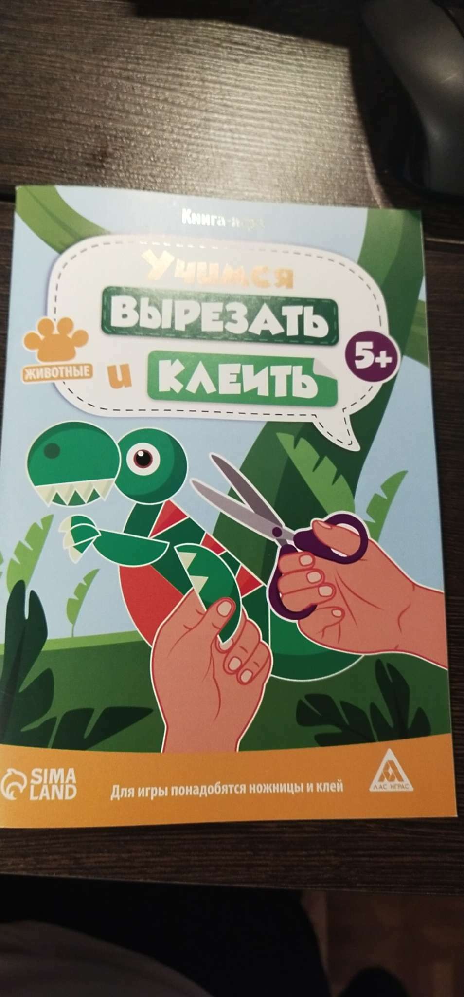 Фотография покупателя товара Книга-игра «Учимся вырезать и клеить», транспорт, 22 страницы, 5+ - Фото 5