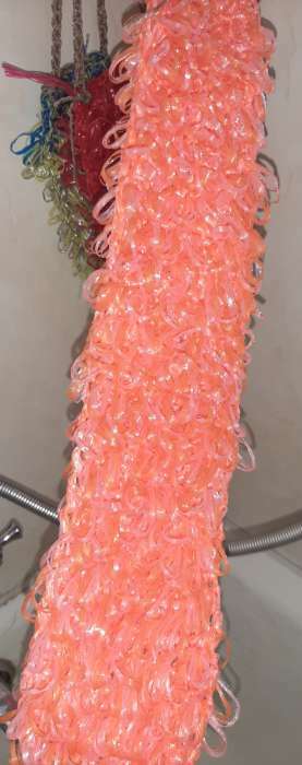 Фотография покупателя товара Пряжа "Для вязания мочалок" 100% полипропилен 200м/50±10 гр клубок (набор 3 шт МИКС #8) - Фото 2