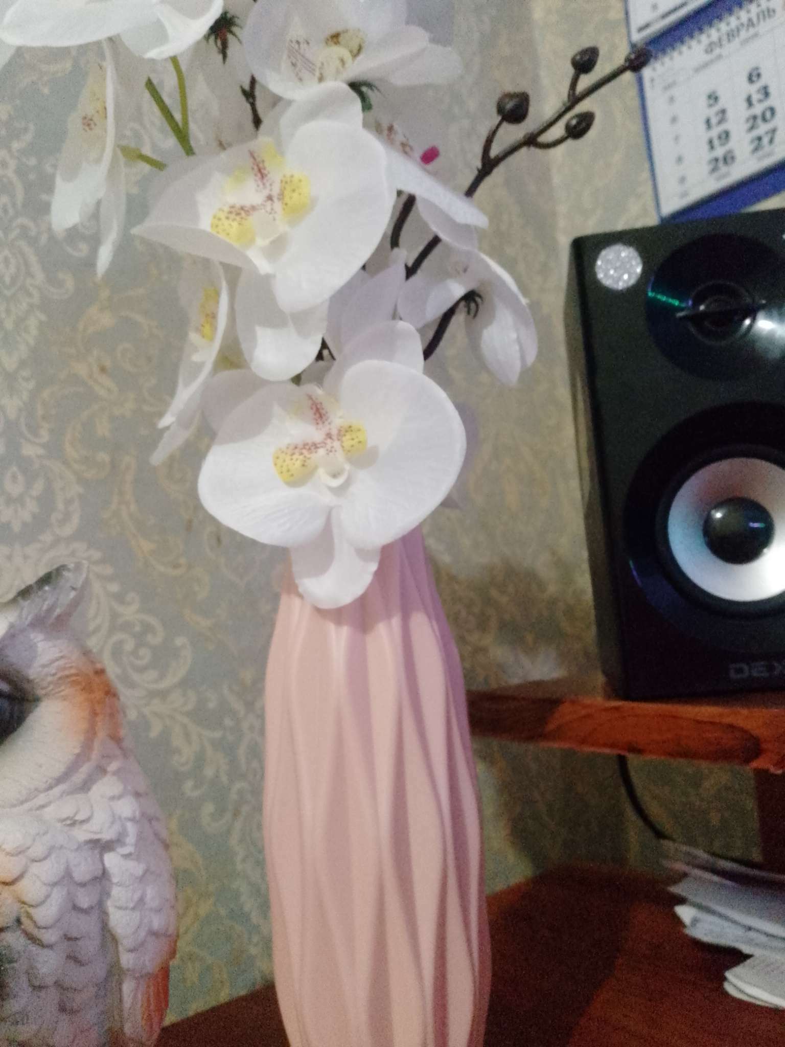 Фотография покупателя товара Ваза для цветов, 7×21 см, 500 мл, цвет МИКС - Фото 11