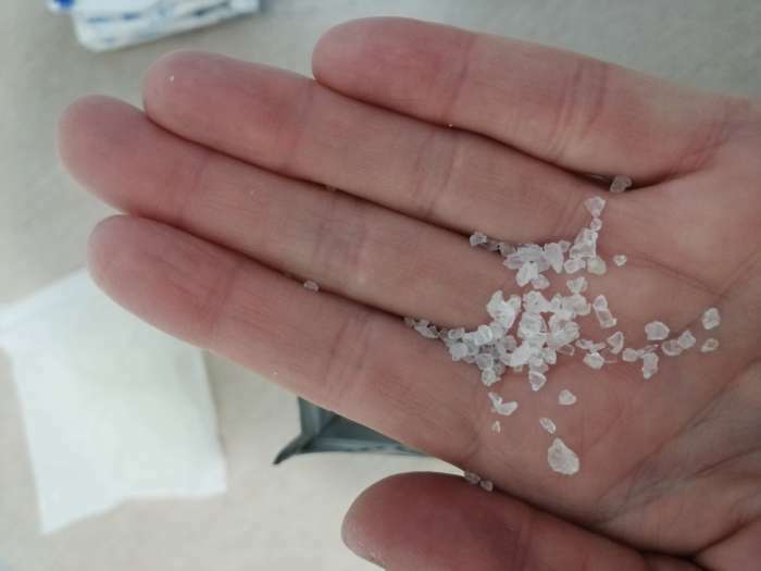 Фотография покупателя товара Соль морская природная йодобромная с микроэлементами для ванн, 700 г - Фото 2