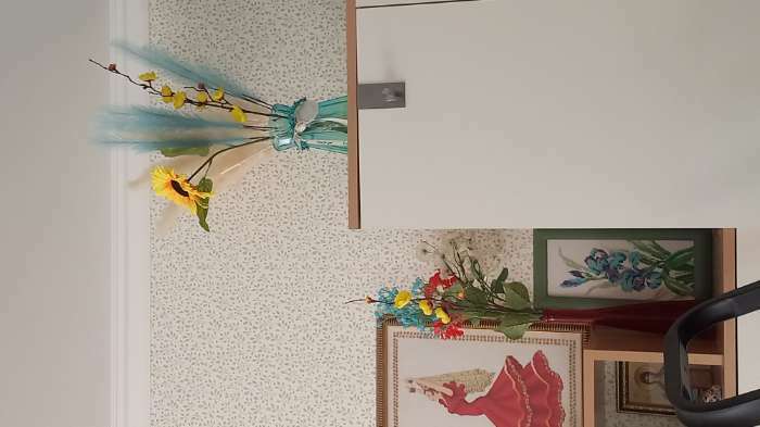 Фотография покупателя товара Цветы искусственные "Ветка сакуры" 50 см, жёлтый - Фото 1