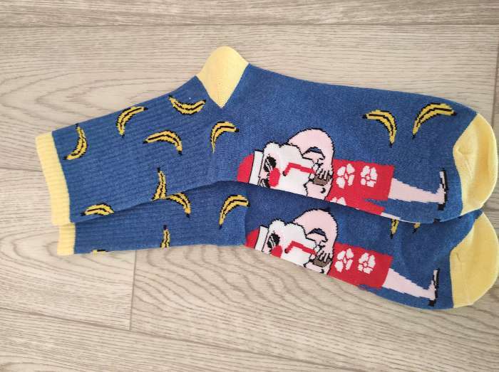 Фотография покупателя товара Носки новогодние мужские KAFTAN Chill размер 41-44 (27-29 см), голубые - Фото 3