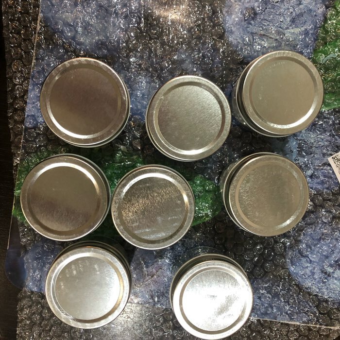 Фотография покупателя товара Баночка стеклянная для сыпучих продуктов с металлической крышкой Доляна «Сильвер», 240 мл, 7×8,5 см - Фото 9
