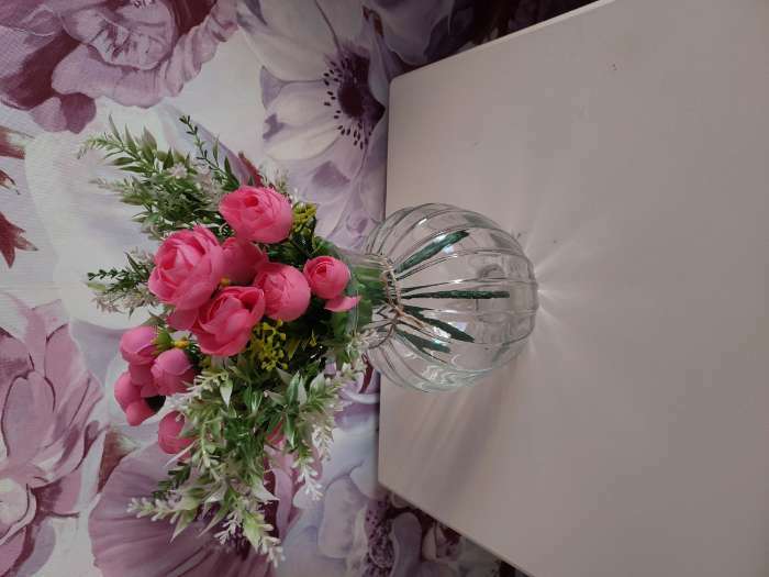 Фотография покупателя товара Ваза для цветов «Sweet home», 19,5 х 15 см. - Фото 4