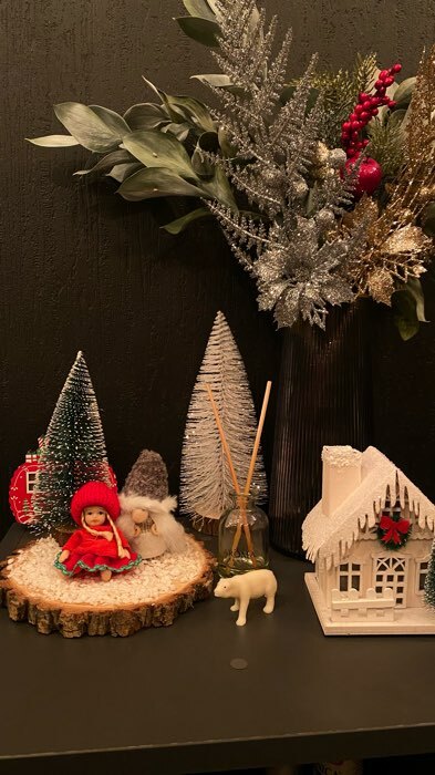 Фотография покупателя товара Декор «Ёлочка зелёная в снегу», 8×8×15 см - Фото 4