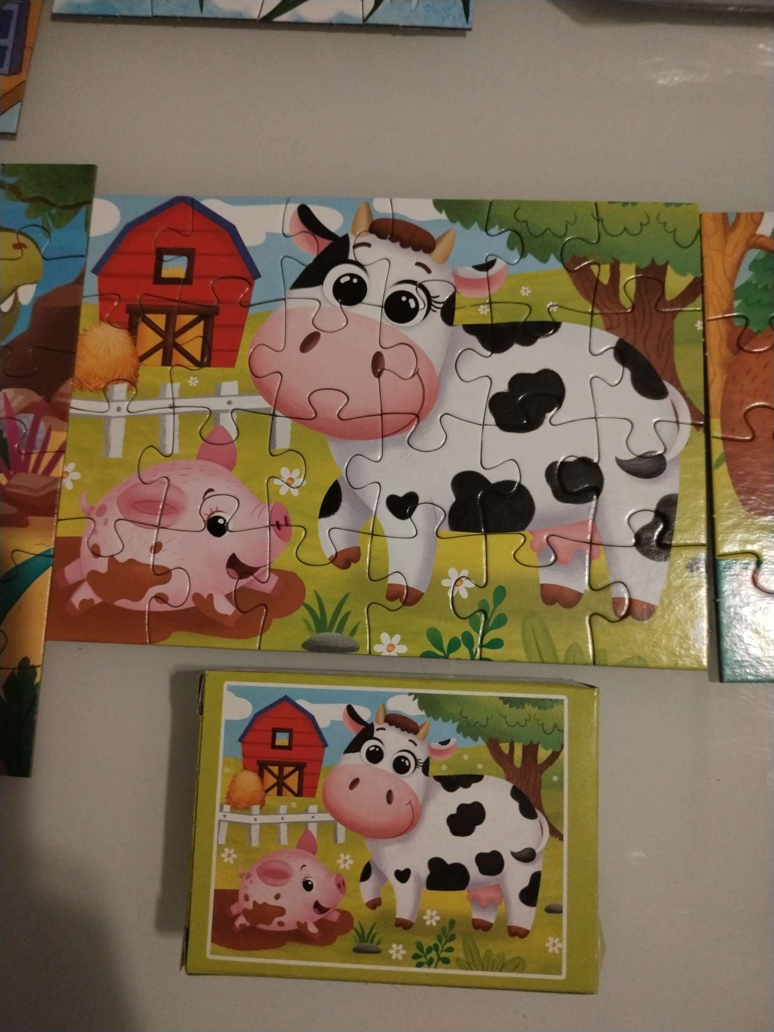 Фотография покупателя товара Пазл «На ферме», 24 элемента - Фото 2