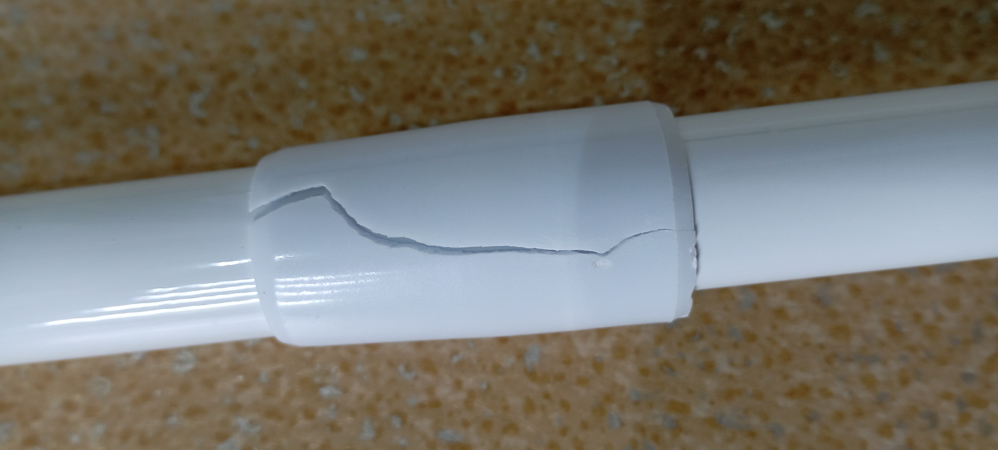 Фотография покупателя товара Карниз для ванной Доляна, телескопический, 140–260 см, усиленный, белый - Фото 8