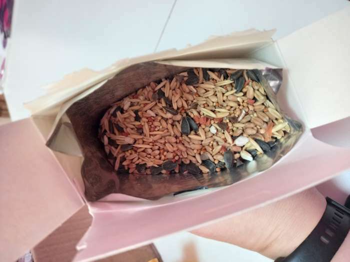 Фотография покупателя товара Корм «Пижон» для средних попугаев, с витаминами и минералами, 400 г - Фото 3