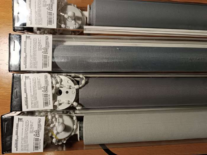 Фотография покупателя товара Штора рулонная «Механика», 60×180 см (с учётом креплений 3,5 см), цвет серый - Фото 24