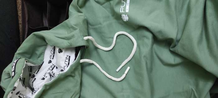 Фотография покупателя товара Толстовка Putin team, зелёная, размер 50-52 - Фото 3