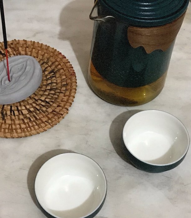 Фотография покупателя товара Набор для чайной церемонии 7 предметов на 6 персон: чашка 50 мл, чайник 400 мл - Фото 1