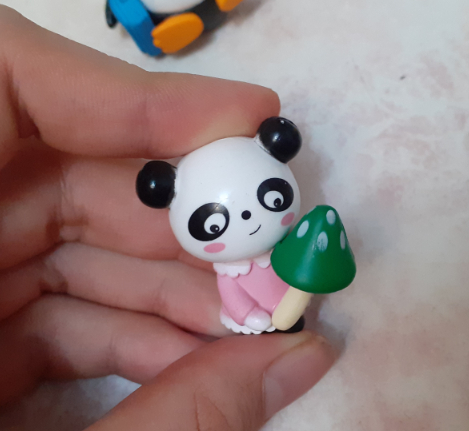 Фотография покупателя товара Игрушка на палочке «Чудо-сюрприз: панды», цвета МИКС