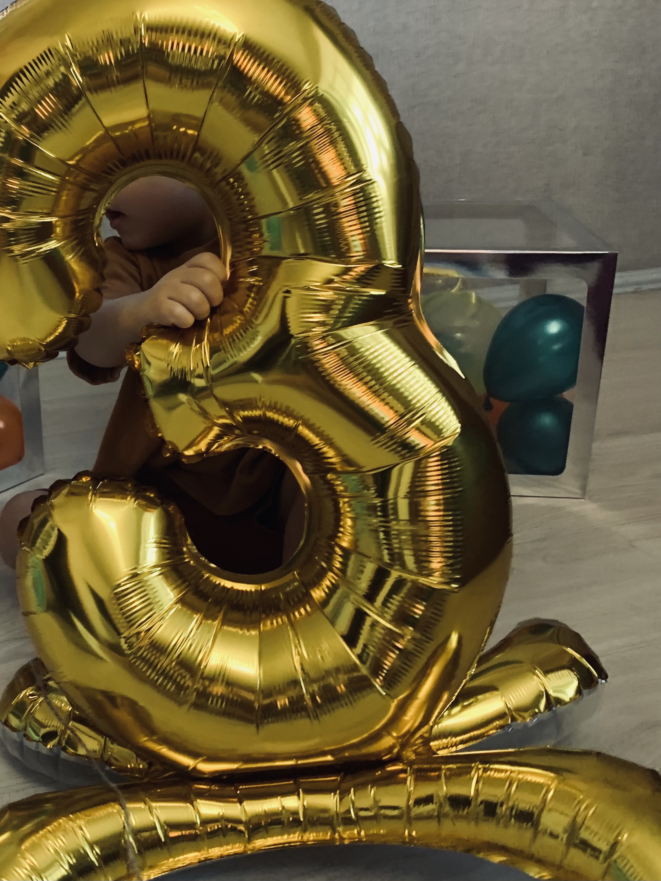 Фотография покупателя товара Воздушный шар фольгированный 32" «Цифра 1», под воздух - Фото 16