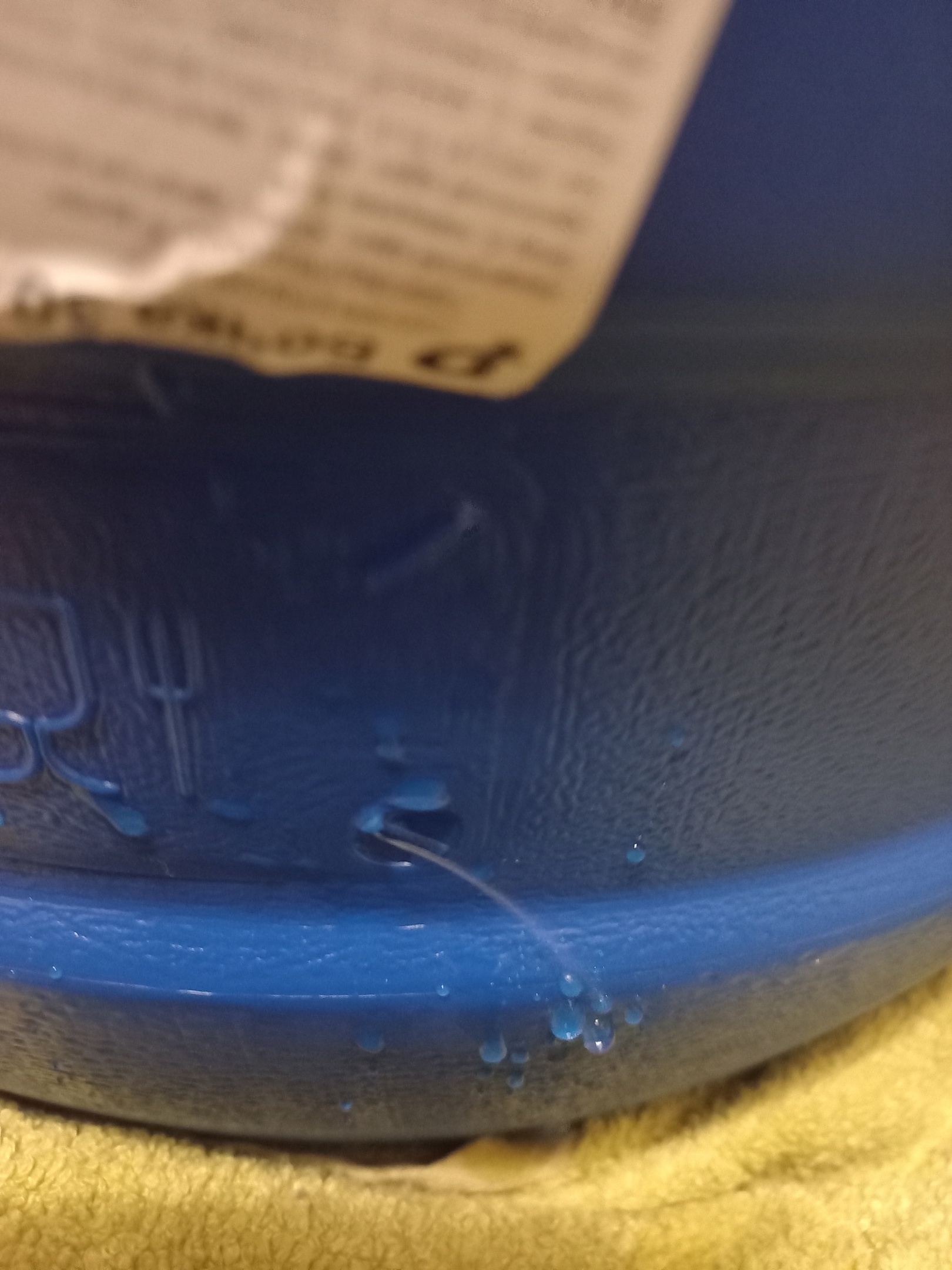 Фотография покупателя товара Фляга пищевая, 30 л, горловина 18.5 см, синяя - Фото 3