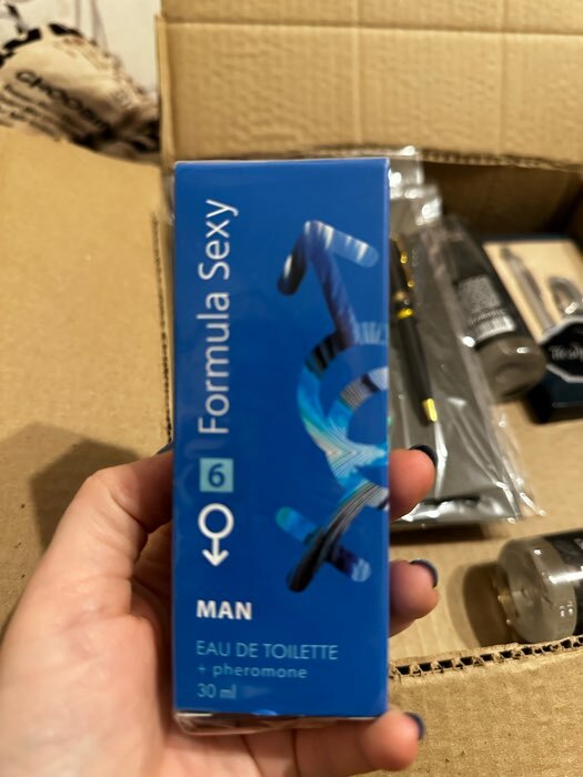 Фотография покупателя товара Туалетная вода с феромонами мужская Formula Sexy №6, 30 мл (по мотивам Blue Label (Givenchy)
