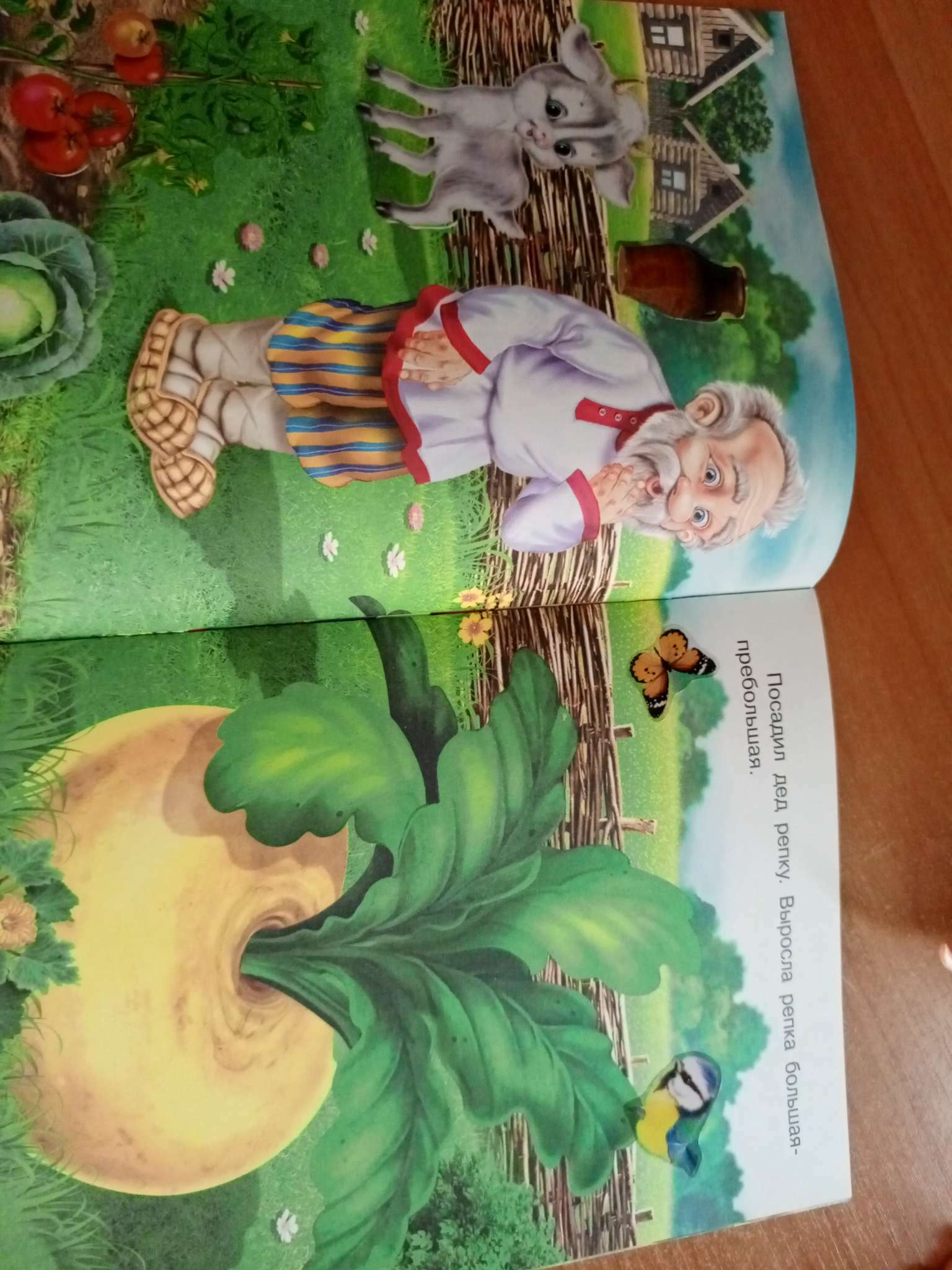 Фотография покупателя товара Сказки с наклейками «Репка» - Фото 1