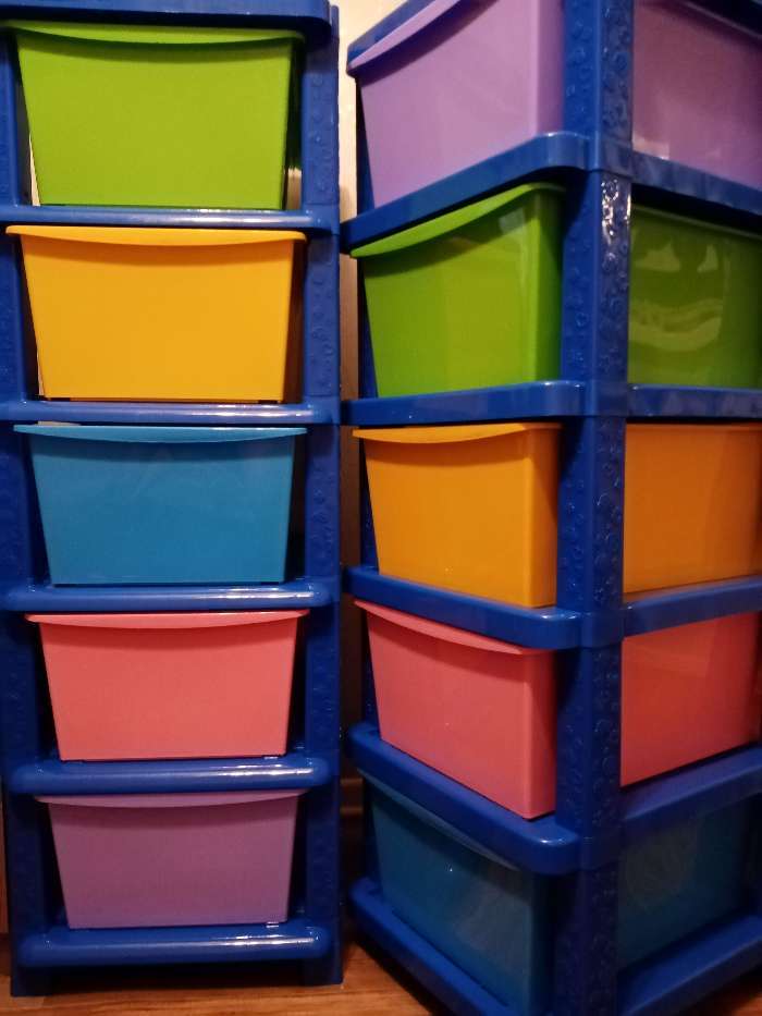 Фотография покупателя товара Комод детский №18, 5 секций, цвет синий - Фото 11