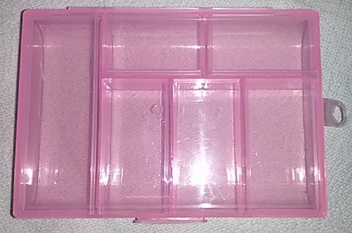 Фотография покупателя товара Бокс для хранения пластиковый, 6 ячеек, 12×8,5×2,5, цвет МИКС - Фото 1