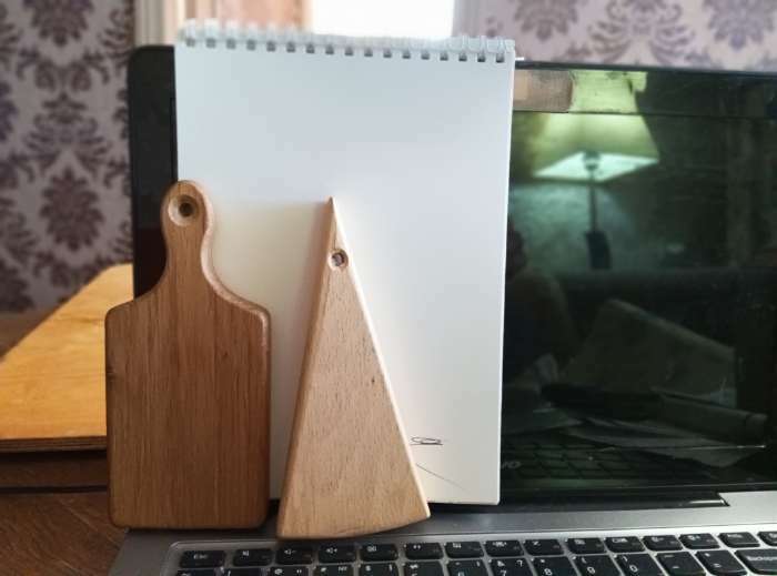 Фотография покупателя товара Доска деревянная для подачи и сервировки сыра Доляна, 15×7×1,6 см, массив бука