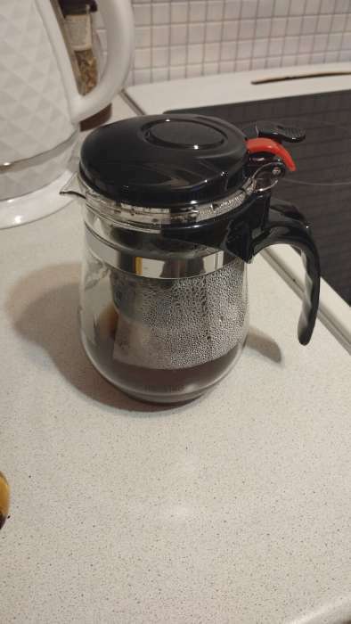 Фотография покупателя товара Заварочный чайник Magistro «Мехико», 500 мл, пластиковое сито, стекло - Фото 2