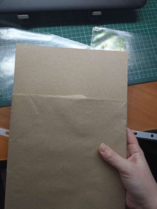 Фотография покупателя товара Крафт-бумага, 210 х 300 мм, 175 г/м2, набор 50 листов, коричневая/серая - Фото 7