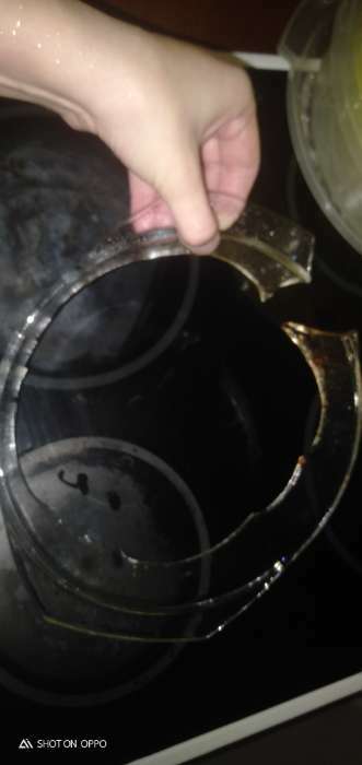 Фотография покупателя товара УЦЕНКА Набор кастрюль из жаропрочного стекла для запекания Доляна «Фуэго», 2 предмета: 2 л, 3 л, с крышкой - Фото 1