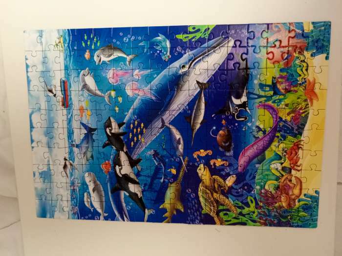 Фотография покупателя товара Пазл детский «На глубине», 160 элементов - Фото 6