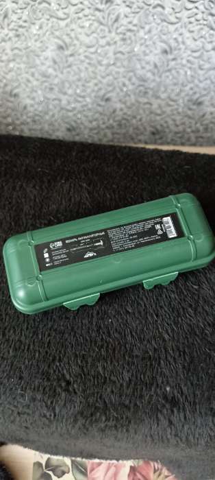 Фотография покупателя товара Фонарь ручной аккумуляторный "Мастер К", 1200 мАч, 3 режима, USB, 12 х 3 см