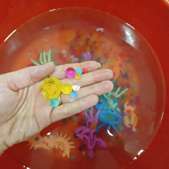 Фотография покупателя товара Растущие игрушки «Животные морские с шариками», МИКС