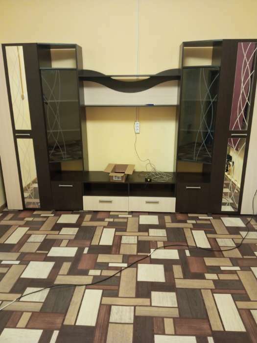 Фотография покупателя товара УЦЕНКА Гостиная Гамма, 3200х2024х466, Венге/Дуб - Фото 13