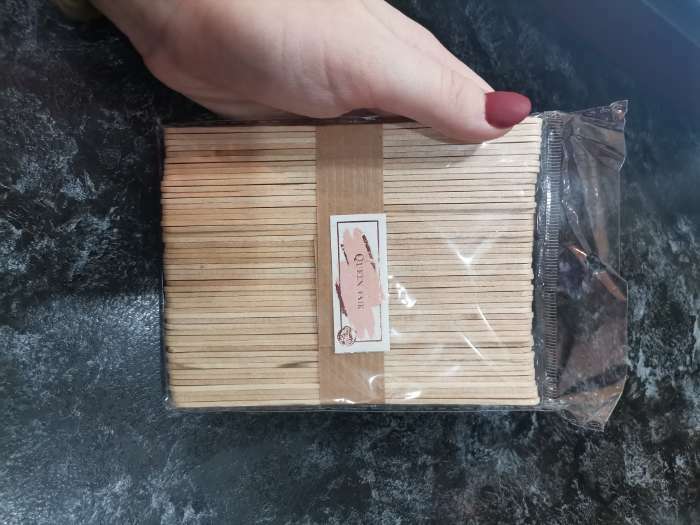 Фотография покупателя товара Шпатели для депиляции, деревянные, 14 × 1 см, 50 шт - Фото 1