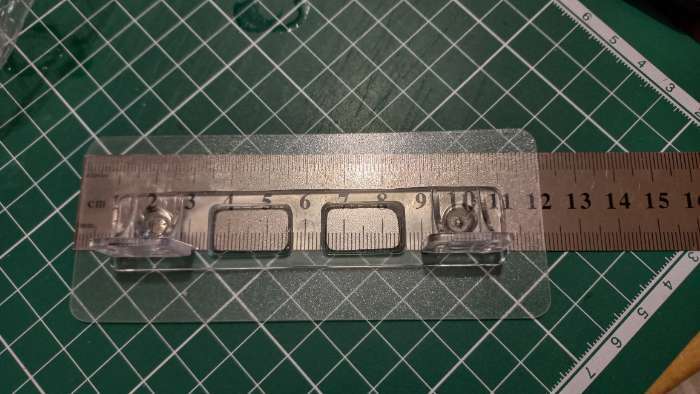 Фотография покупателя товара Полкодержатель с клейкой поверхностью ТУНДРА, 120х50х19 мм, двойной, прозрачный