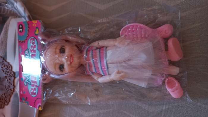 Фотография покупателя товара Кукла модная шарнирная «Лолита» с аксессуаром - Фото 5