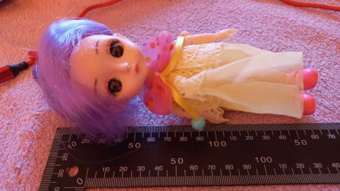 Фотография покупателя товара Кукла модная шарнирная «Вуд» в платье, МИКС - Фото 6