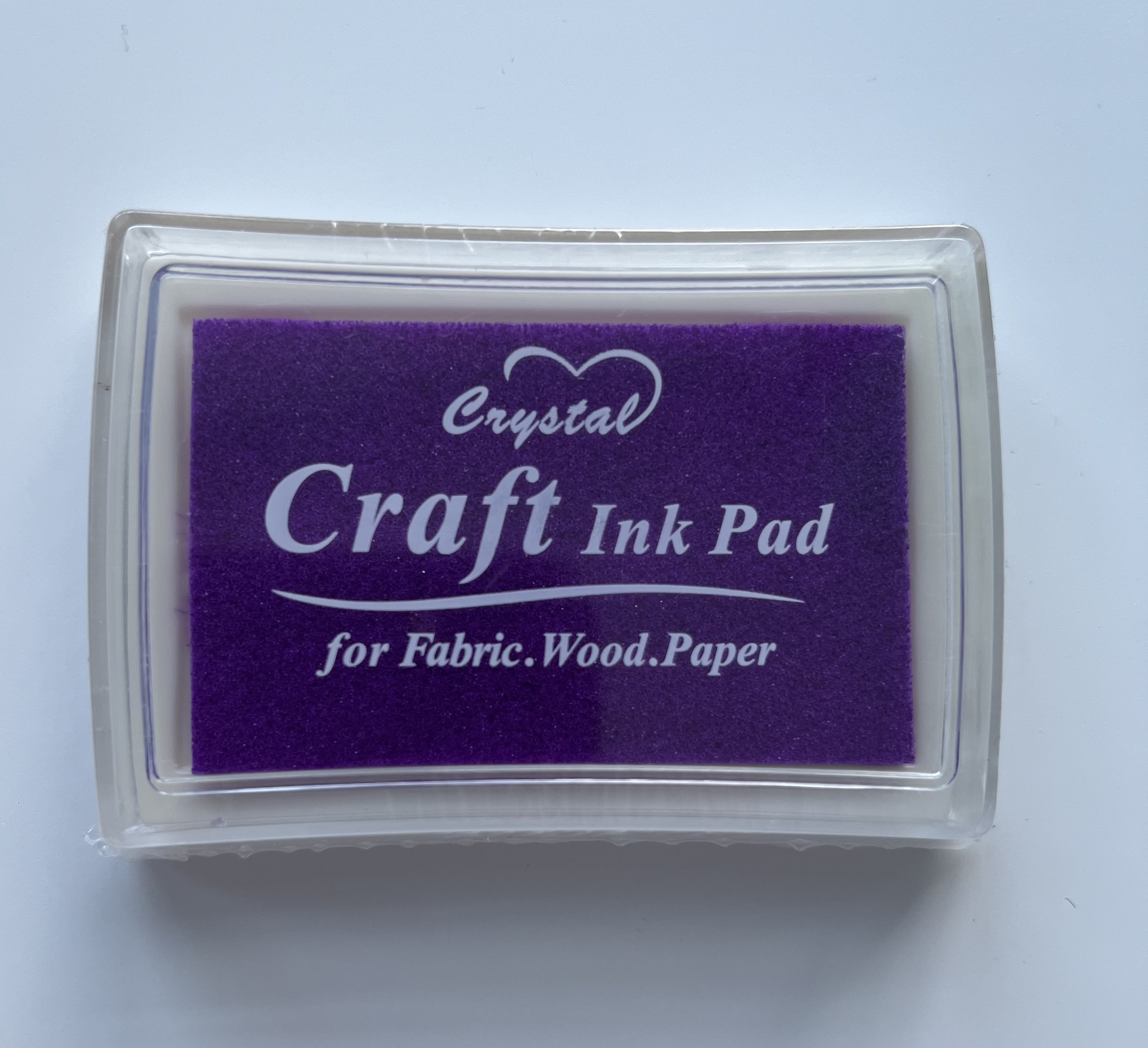 Фотография покупателя товара Штемпельная подушка «Сиреневая», 7.7×5.2×1.8 см - Фото 3