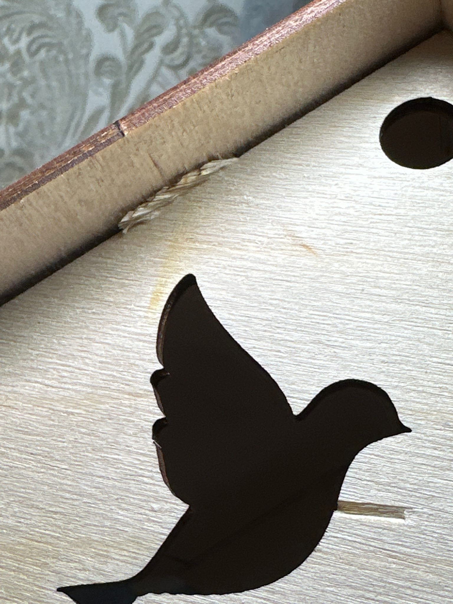 Фотография покупателя товара Деревянная кормушка-конструктор «Птички» своими руками, 14.5 × 18.5 × 25 см, Greengо - Фото 5